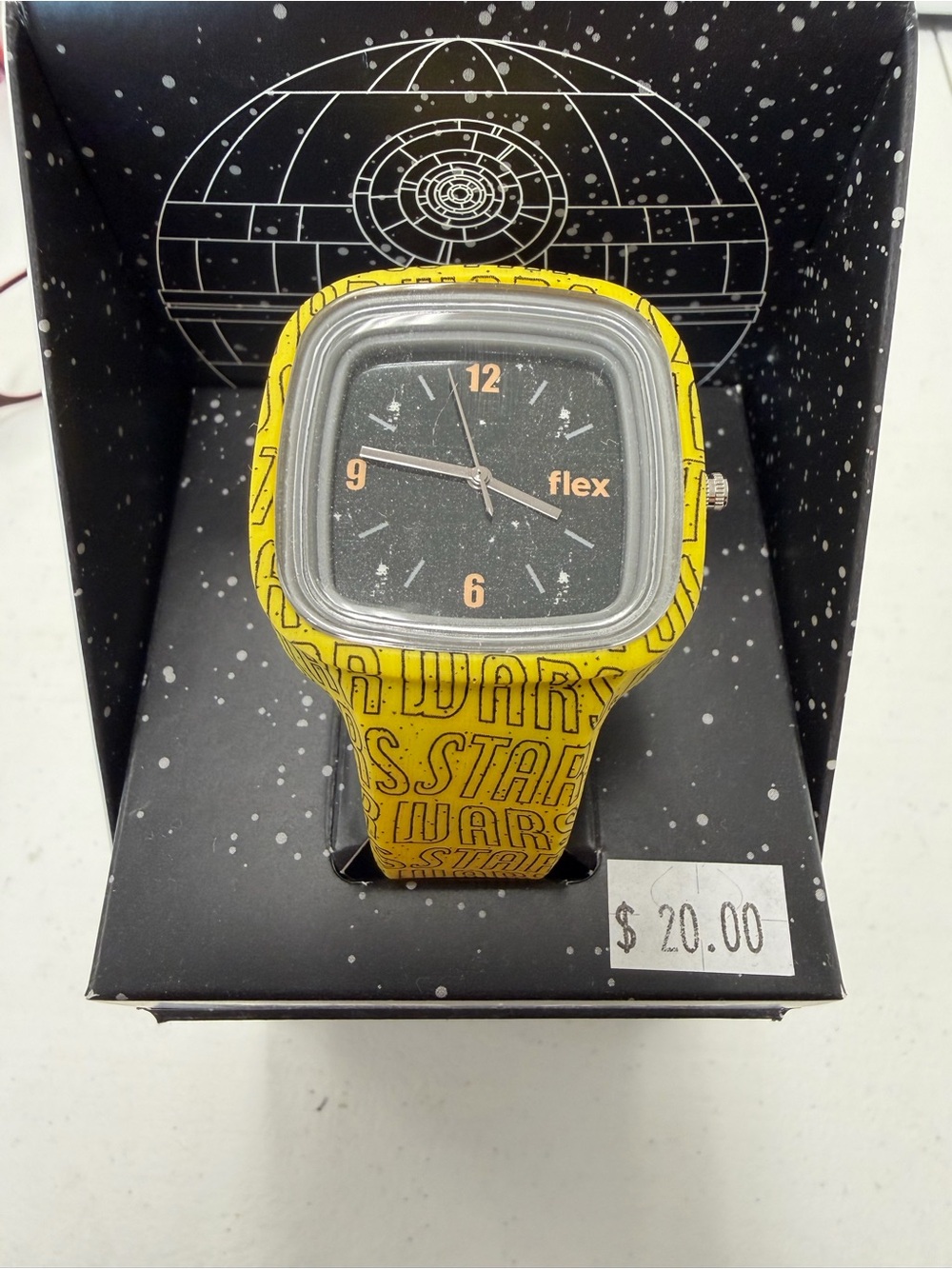 Flex Star Wars Yellow Silicone Watch